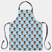 Cute Siamese Kitty Cat Schort (Voorkant)