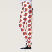 Cute Siamese vecht tegen cartoon Leggings (Links)