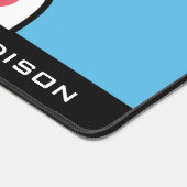 Cute Siberian Husky nom et couleur personnalisés (Coin)