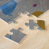 Cute Sibérien Husky Birthday Puzzle (Côté)