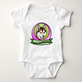 Cute Siberische husky Romper