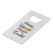 Cute Silver & Gold Accueil Où Vous Accrochez Votre (Dos Angle)