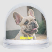 Cute Simple First Name Pet Dog Photo Typography (Avant)