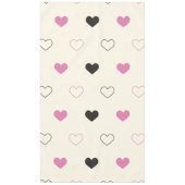 Cute Simple Heart Pattern Tafelkleed (Voorkant)