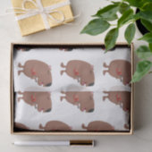 Cute singing capybara ukulele cartoon tissuepapier (Geschenk)