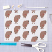 Cute singing capybara ukulele cartoon tissuepapier (Craft)