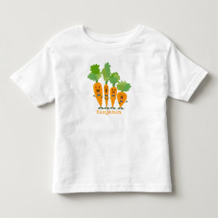 Cute singing carrot cartoon illustratie kinder shirts