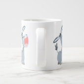 Cute Singing Cartoon Donkey Jumbo Beker (Achterkant)