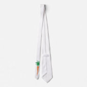 Cute Single Carrot-ontwerp Stropdas (Achterkant)
