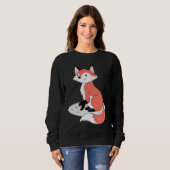 Cute Sitting Fox Trui (Voorkant volledig)