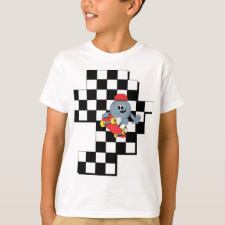 Cute Skater Girl Kids T-Shirt – Speels & Cool De