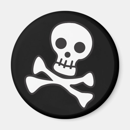 Cute Skull Magneet (Voorkant)
