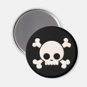 Cute Skull Magneet (Voorkant / Achterkant)
