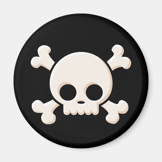Cute Skull Magneet (Voorkant)