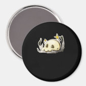 Cute Skull Oversized Magneet (Voorkant / Achterkant)