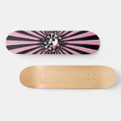 Cute Skull Skateboard (Horizontaal)