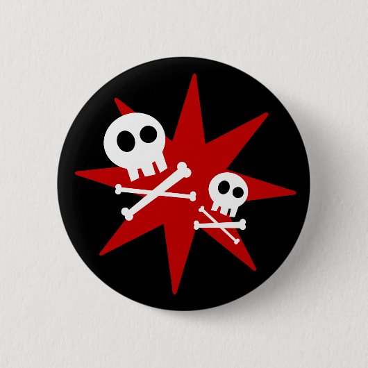 Cute Skulls Button (Voorkant)