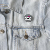 Cute Skully Button (In situ)
