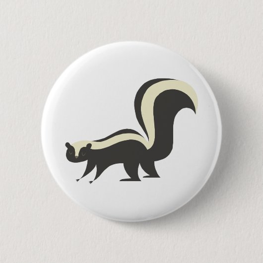 Cute Skunk Button (Voorkant)