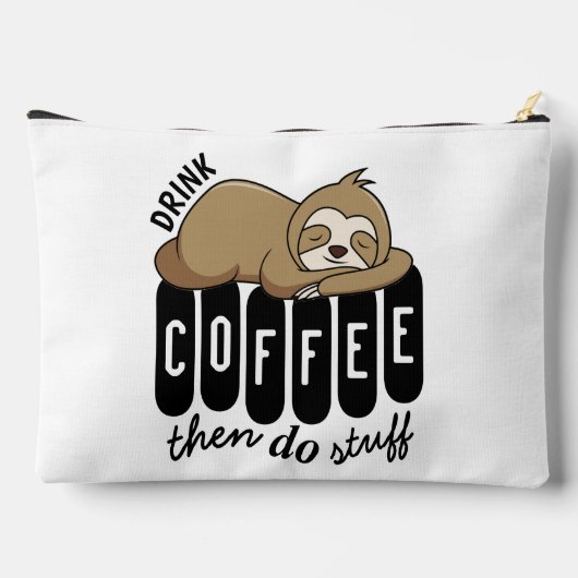 Cute Slaping Koffee Quote Etui (Achterkant)