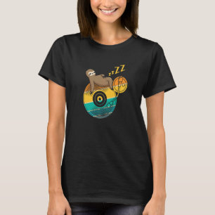 Cute Slaping Music Vinyl LP Musician Music T-shirt