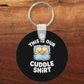 Cute Sleeng Ducks This Is Our Cuddle  Sleutelhanger (Voorkant)