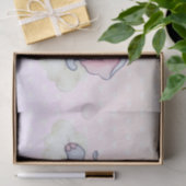 Cute Sleeping Baby Elephant Baby Shower Tissuepapier (Geschenk)