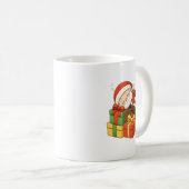 Cute Sleeping Santa Christmas Mug (Devant droit)