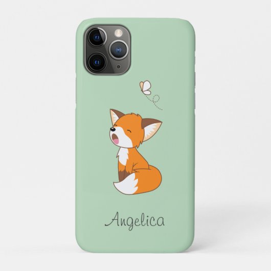 Cute Sleepy Little Fox Case-Mate iPhone Case (Achterkant)