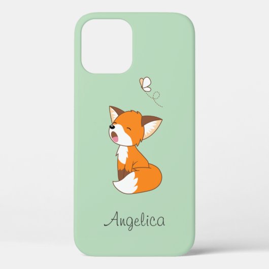 Cute Sleepy Little Fox Case-Mate iPhone Case (Achterkant)