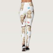 Cute Sleepy-sleuf Leggings (Achterkant)