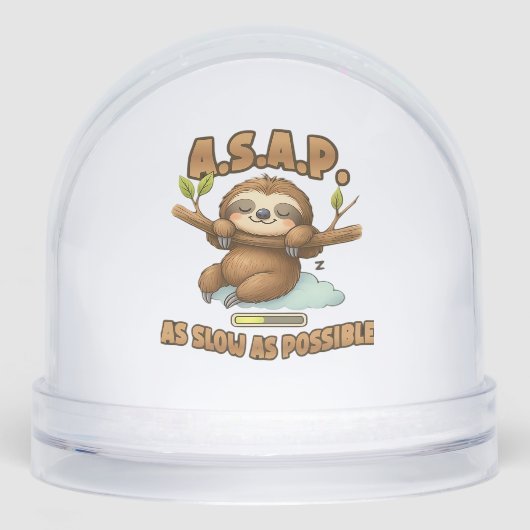 Cute Sloth ASAP � As Slow As Possible Classic T-Sh (Avant)