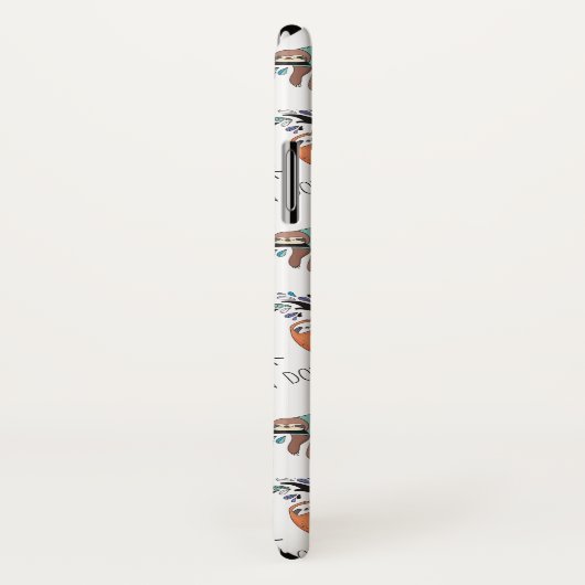 Cute Sloth Case-Mate iPhone Case (Achterkant / rechts)