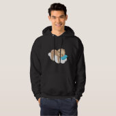 Cute Sloth Cloud Hoodie (Voorkant volledig)