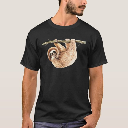 Cute Sloth Cute Sloth  Sweet Dreams T-shirt (Voorkant)