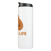 Cute Sloth Eating Ramen � Funny Noodle Lover Desig Thermosbeker (Geroteerd rechts)