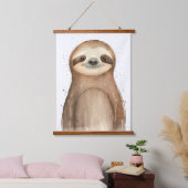 Cute Sloth Hangend Wandkleed (Slaapkamer)