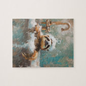 Cute Sloth in Bubble Bath Jigsaw Puzzle (Horizontal)