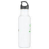 Cute sloth-liefdesmeisjes waterfles  (Achterkant)