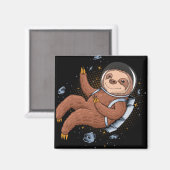 Cute Sloth Magneet (Voorkant / Achterkant)