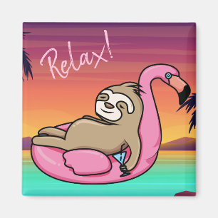 Cute Sloth Magneet