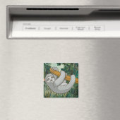 Cute Sloth Magneet (Insitu (Vaatwasser))