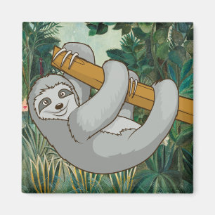 Cute Sloth Magneet