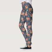 Cute Sloth Motif Leggings (Gauche)