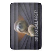 Cute Sloth noemde je het eerste metaal gordijn Fun Badmat (Voorkant Verticaal)