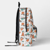 Cute Sloth Pattern Bedrukte Rugzak (Links)