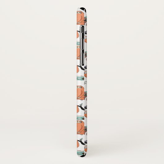 Cute Sloth Pattern Case-Mate iPhone Case (Achterkant/links)