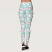 Cute Sloth Pattern Leggings (Achterkant)