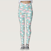 Cute Sloth Pattern Leggings (Voorkant)