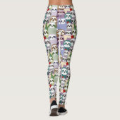 Cute Sloth Pattern Leggings (Achterkant)